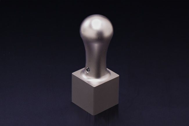 チタン印鑑/角印 ジュエルズチタン 21.0mm(天丸タイプ)