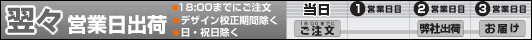 翌日出荷