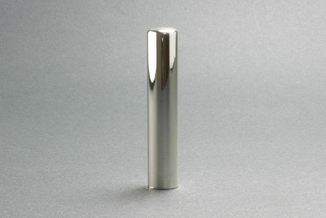 銀行印 CODE925 シルバー印鑑 12.0mm