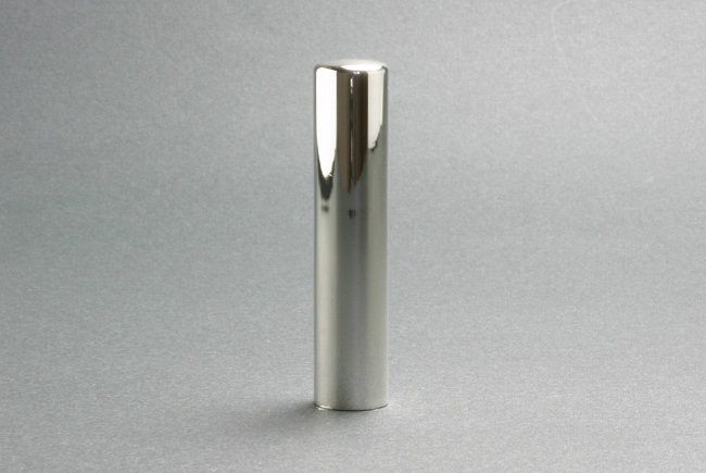 銀行印 CODE925 シルバー印鑑 13.5mm