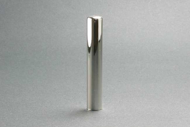認め印 CODE925 シルバー印鑑 10.5mm