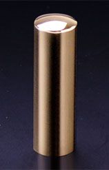 プレミアムチタン/会社銀行印 プレミアムゴールド（寸胴タイプ） 18.0mm