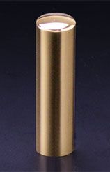 プレミアムチタン/会社実印 プレミアムゴールド（寸胴タイプ） 16.5mm