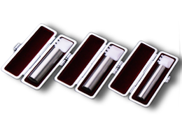 ブラストチタン 実・銀・認 ３本セット(実印18.0mm)